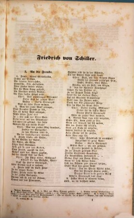 Handbuch der poetischen Nationalliteratur der Deutschen von Haller bis auf die neueste Zeit : vollständige Sammlung von Musterstücken aus allen Dichtern und Dichtungsformen, nebst Angabe der frühern Lesarten, biographischen Notizen und literarisch-ästhetischem Kommentar, 2. Schiller bis Beck