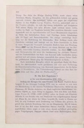 19. Die Zeit Napoleons I.