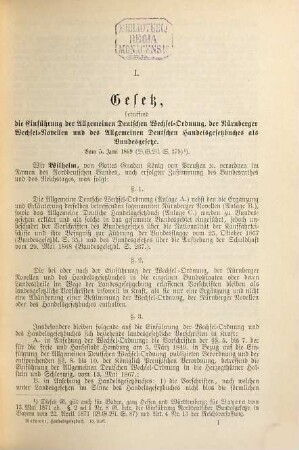 Das allgemeine Deutsche Handelsgesetzbuch nebst dem Preussischen Einführungsgesetze vom 24. Juni 1861 und der Instruktion vom 12. Dezember 1861 : Für den praktischen Gebrauch aus den Quellen erläutert von H. Makower und S. Meyer