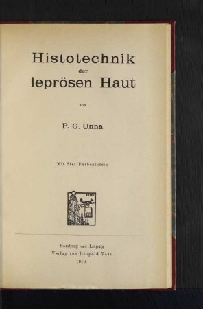 Histotechnik der leprösen Haut