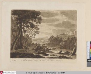 [Landschaft mit Apollo und Marsyas]