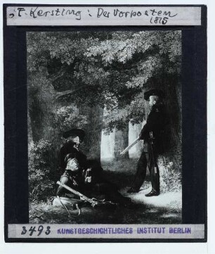 Kersting, Auf Vorposten (Berlin ANG A II 327)