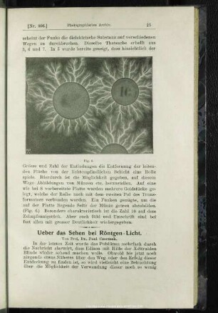 Ueber das Sehen bei Röntgen-Licht