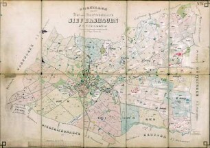 N° IV; Brouillon von der Hof= und Dorffeldmark Sievershagen, D.A. Grevisnühlen