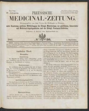 No 36. (4. September 1861) - No 39. (25. September 1861)