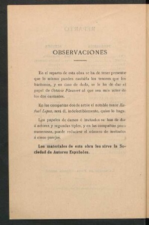 Observaciones