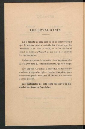 Observaciones