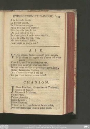 Chanson.