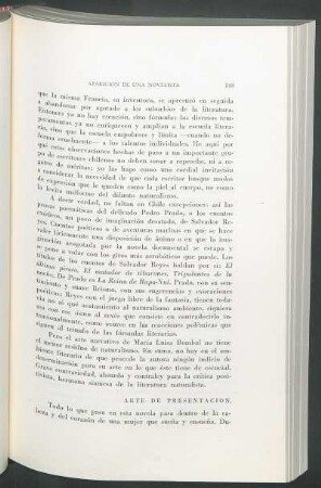 Arte de presentación