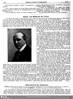 Meilen- und Marksteine des Lebens