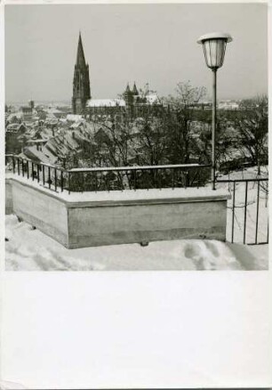 Freiburger Münster im Winter