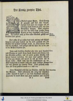 Chronik. Teil II.