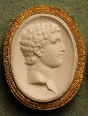 Profilkopf des jungen Herkules (Daktyliothek, Erstes Mythologisches Tausend)