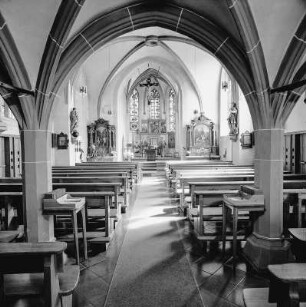 Katholische Pfarrkirche zum Heiligen Kreuz; Rüdesheim, Lorcher Straße 2