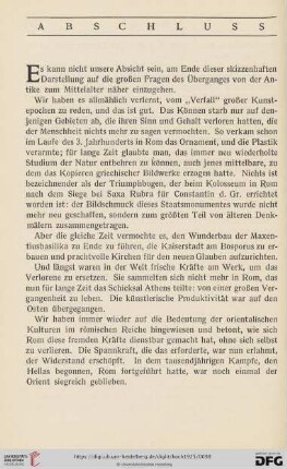 Abschluss