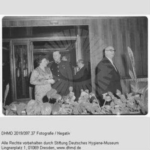 Empfang anlässlich der Nationalen Hygiene-Ausstellung - Gäste
