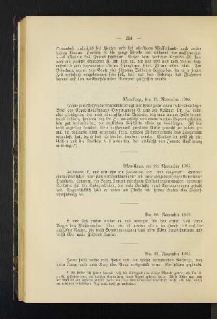 Akonelinga, den 18. November 1905.