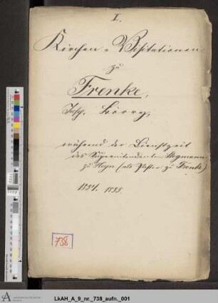 Frenke: Visitationsakten
