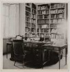 Hofmannsthals Arbeitszimmer mit Schreibtisch in Rodaun