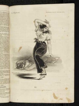 Le Charivari, Souvenirs du Bal Chicard, No. 10