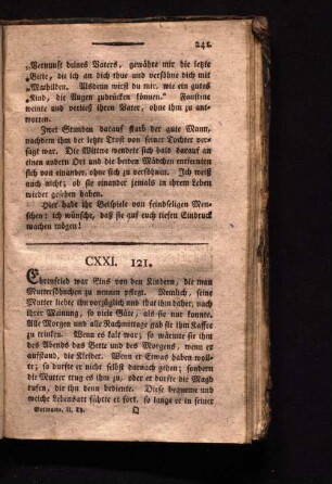 CXXI.