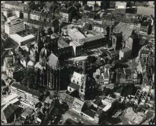 Katschhof, Aachen: Luftbild