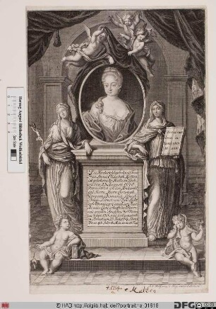 Bildnis Anna Elisabeth von Bismarck, geb. von Katte