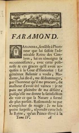 Faramond : Roman. 4