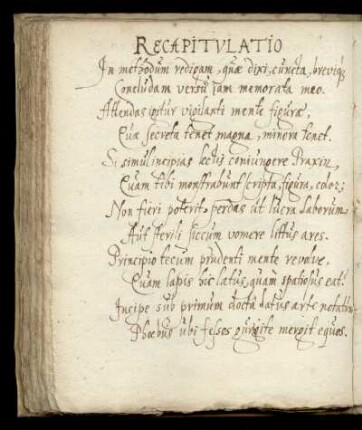 Recapitulatio