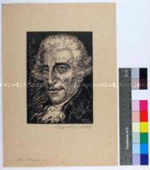 Porträt des Komponisten Joseph Haydn