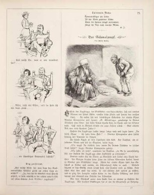 "Der Gattin Heimkehr" "Der Schmalztopf"