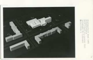 Fernsehstudio (Diplomarbeit bei Willy Kreuer): Modellfoto