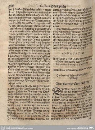 Hundert und Acht und Dreyssigster Discurß. Von Vor- und Unterkauffern.