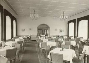 Dresden, Italienisches Dörfchen, Innenansicht : Blick in das Erlweinzimmer