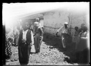 Markt in Tirana, Albanien, 1927