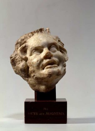 Kopf eines Satyrs