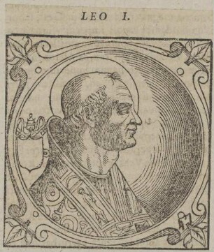 Bildnis von Papst Leo I.