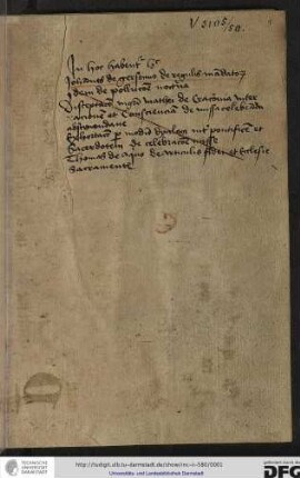 Conclusiones de diversis materiis moralibus, sive De regulis mandatorum