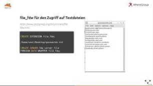Verbindungen schaffen mit PostgreSQL Foreign Data Wrappern