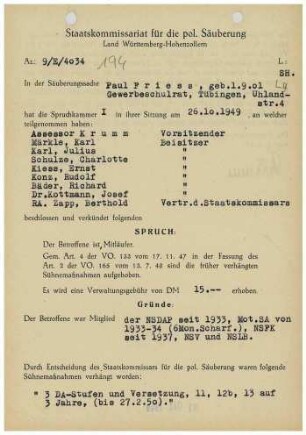 Friess, Paul