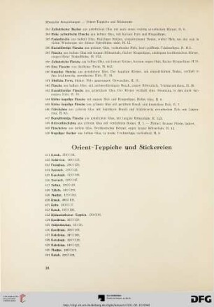 Orient-Teppiche und Stickereien (Nr. 611-672)