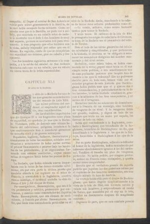 Capítulo XLI - El sitio de la Rochela.