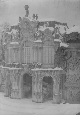 Dresden. Zwinger, Wallpavillon