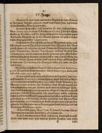 33-51, IV. Frage