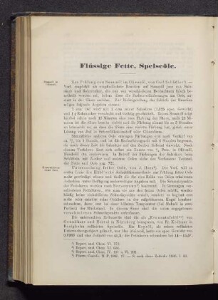 Flüssige Fette, Speiseöle