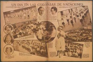 Un día en las colonias de vacaciones [Fotografías]