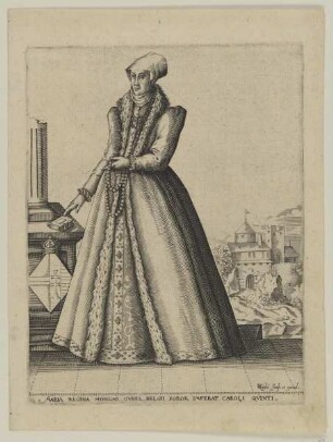 Bildnis der Maria Regina Hongar., Gvber. Belgii