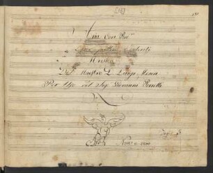 Il Salto di Leucade. Auszüge; T, orch