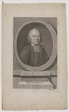 Bildnis des Anton Friedrich Büsching