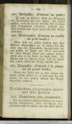 Verschiedene eingemachte sauere und süße Sachen